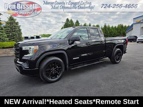 Onyx Black 2022 GMC Sierra 1500 Elevation
