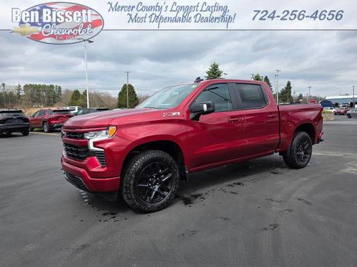 Radiant Red Tintcoat 2026 Chevrolet Silverado 1500 RST