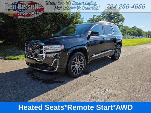Ebony Twilight Metallic 2023 GMC Acadia Denali