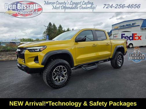 Nitro Yellow Metallic 2024 Chevrolet Colorado ZR2