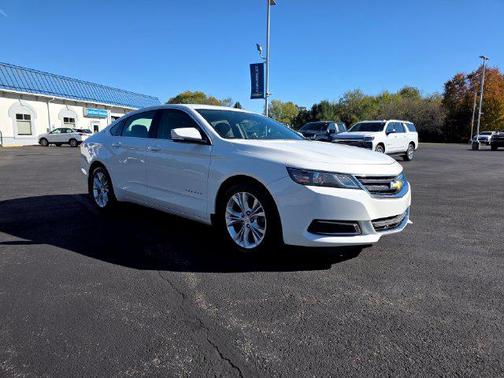 Summit White 2015 Chevrolet Impala 2LT