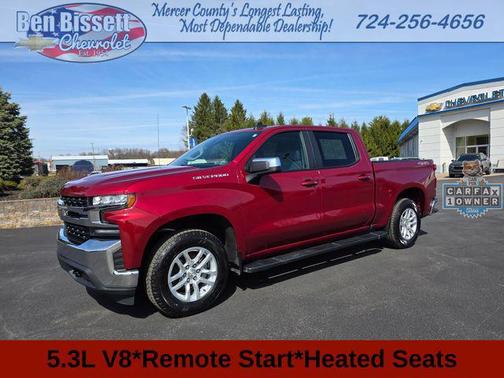 Cajun Red Tintcoat 2019 Chevrolet Silverado 1500 LT