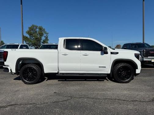 Summit White 2025 GMC Sierra 1500 Elevation