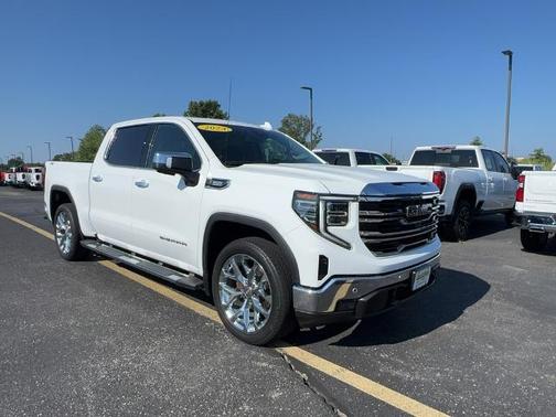 Summit White 2024 GMC Sierra 1500 SLT