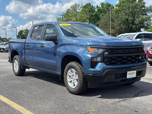 Lakeshore Blue Metallic 2024 Chevrolet Silverado 1500 WT