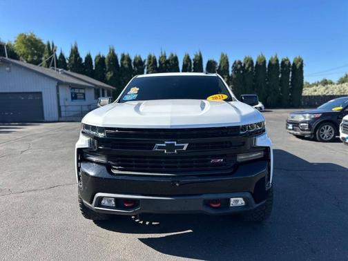 Summit White 2021 Chevrolet Silverado 1500 LT Trail Boss