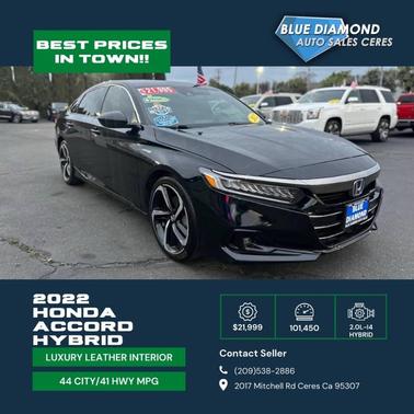 2022 Honda Accord Hybrid Sport