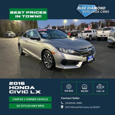 2016 Honda Civic LX-P