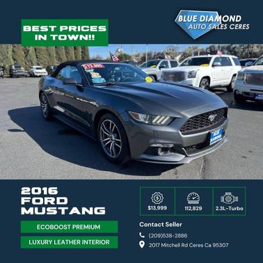 2016 Ford Mustang EcoBoost Premium