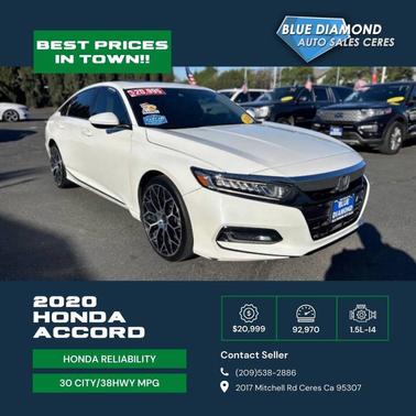 2020 Honda Accord EX 1.5T
