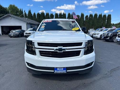 Summit White 2015 Chevrolet Tahoe LTZ
