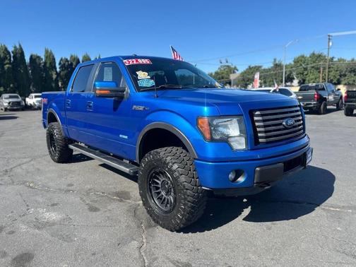 Blue Flame Metallic 2012 Ford F-150 FX4