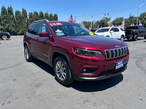 Velvet Red Pearlcoat 2019 Jeep Cherokee Latitude Plus