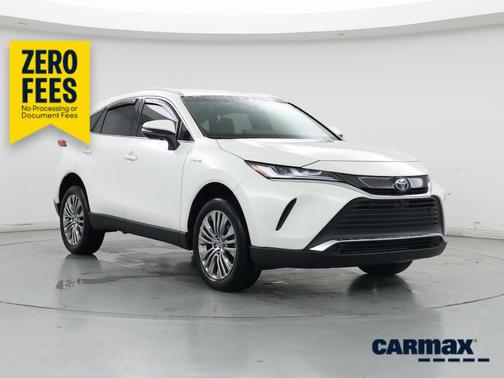 White 2021 Toyota Venza Limited