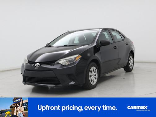 Black 2016 Toyota Corolla LE