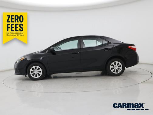 Black 2016 Toyota Corolla LE