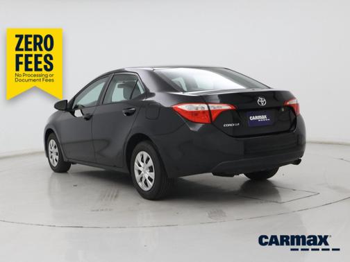 Black 2016 Toyota Corolla LE