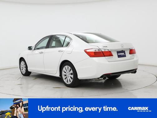White 2015 Honda Accord EX-L