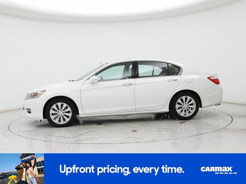 White 2015 Honda Accord EX-L