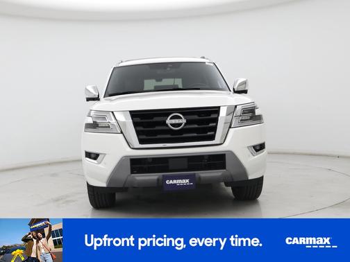 White 2022 Nissan Armada Platinum