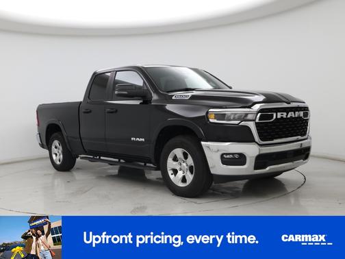 Black 2025 RAM 1500 Bighorn