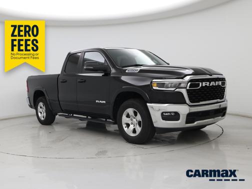 Black 2025 RAM 1500 Bighorn
