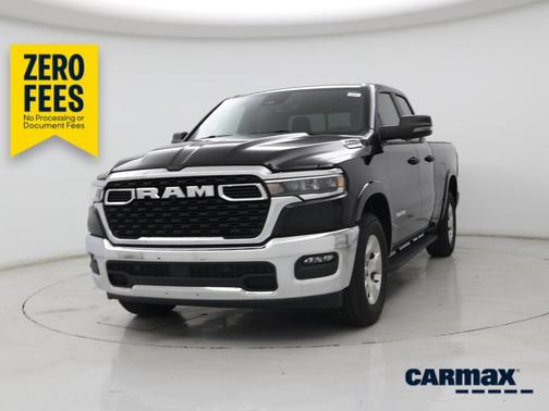 Black 2025 RAM 1500 Bighorn