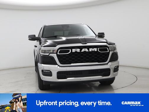 Black 2025 RAM 1500 Bighorn