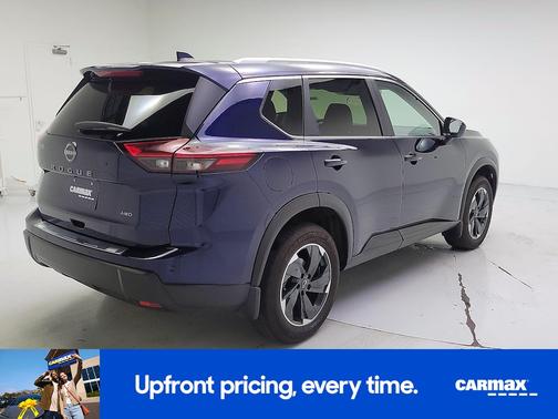 Blue 2025 Nissan Rogue SV