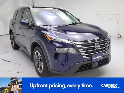 Blue 2025 Nissan Rogue SV