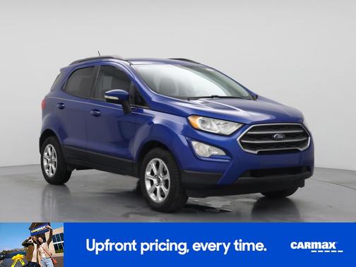 Blue 2018 Ford EcoSport SE