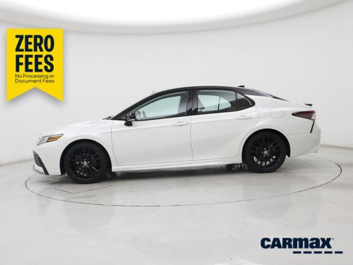 White 2023 Toyota Camry XSE