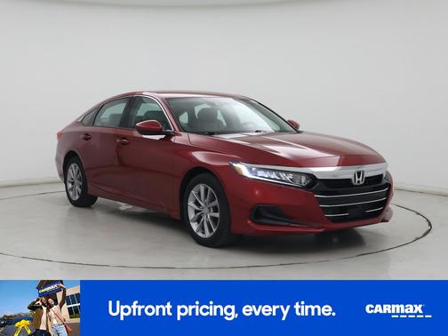 Red 2021 Honda Accord LX