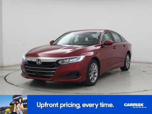 Red 2021 Honda Accord LX