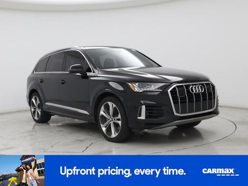Black 2021 Audi Q7 Prestige