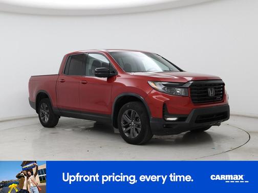 Red 2021 Honda Ridgeline Sport