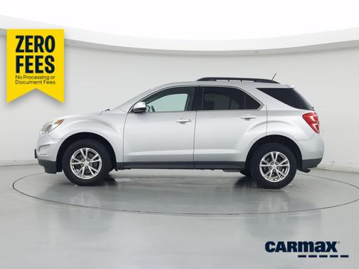Silver 2016 Chevrolet Equinox LT