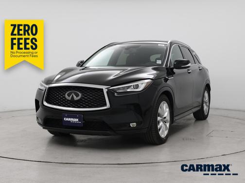 Black 2019 INFINITI QX50 Essential