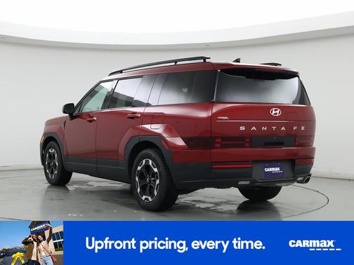 Red 2025 Hyundai SANTA FE SEL