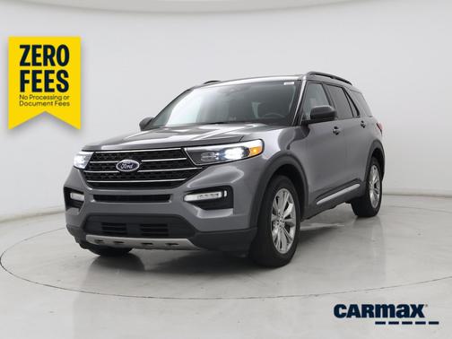 Black 2021 Ford Explorer XLT
