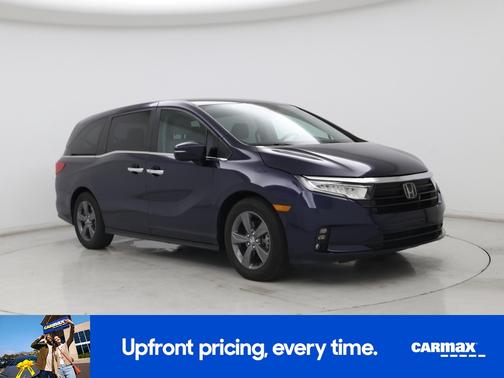 Blue 2021 Honda Odyssey EX