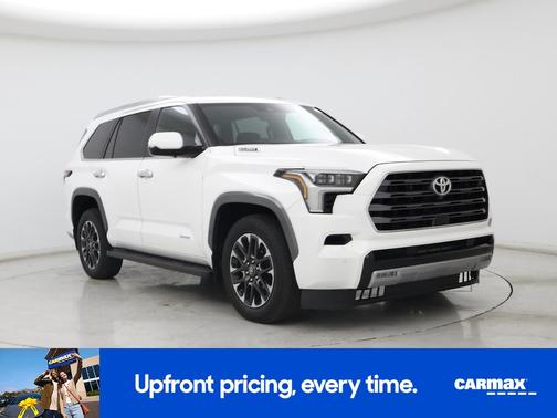 White 2025 Toyota Sequoia Limited