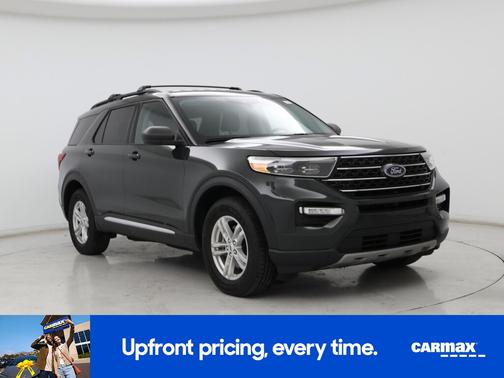 Green 2022 Ford Explorer XLT