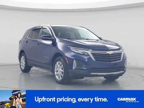 Blue 2022 Chevrolet Equinox LT