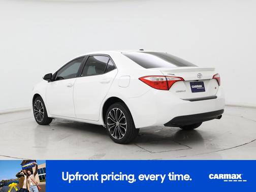 White 2016 Toyota Corolla S Premium