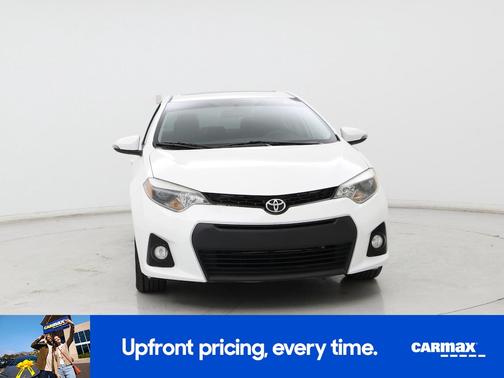 White 2016 Toyota Corolla S Premium