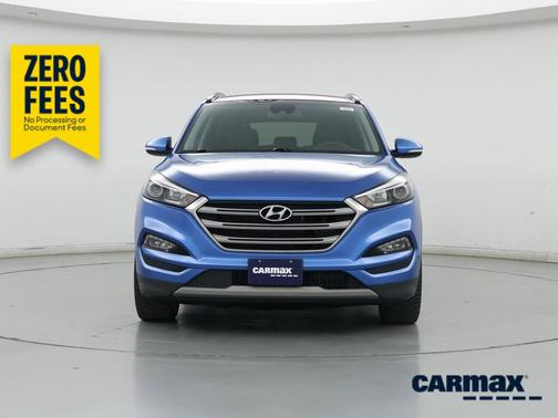 Blue 2017 Hyundai TUCSON Limited