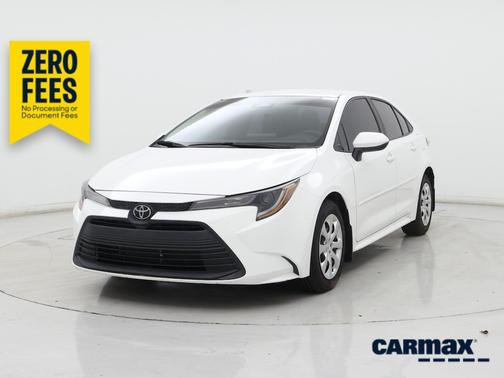 White 2024 Toyota Corolla LE