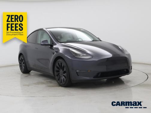 Gray 2022 Tesla Model Y Performance