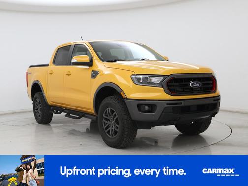 Yellow 2022 Ford Ranger Lariat